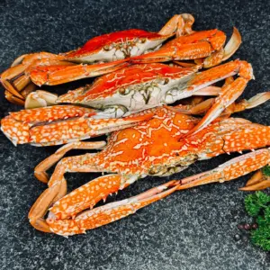 Cooked Blue Swimmer Crabs