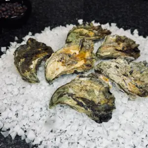 Sydney Rock Oysters Unshucked